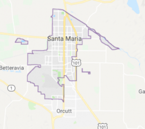 santa maria map